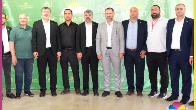HÜDA PAR Tarsus İlçe Başkanı Hikmet Tanış Güven Tazeledi, Yeni Yönetim Belli Oldu