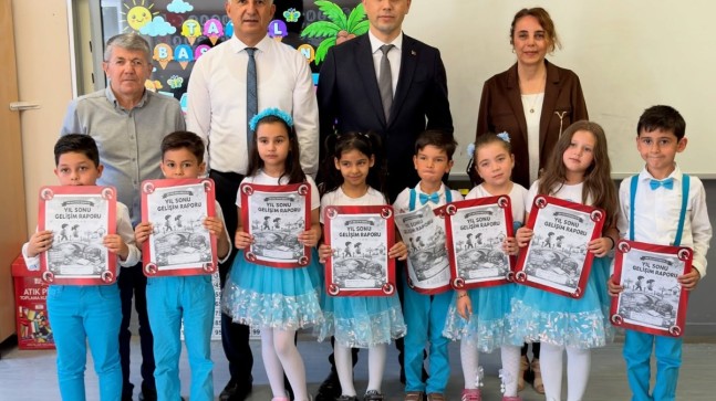 Çamlıyayla Kaymakamı Veli Avcı Öğrencilerin Karne Sevincine Ortak Oldu
