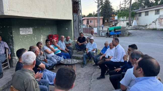 Başkan Mehmet Fatih Sofu Sarıkavak Mahallesi’nde Vatandaşlarla Buluştu