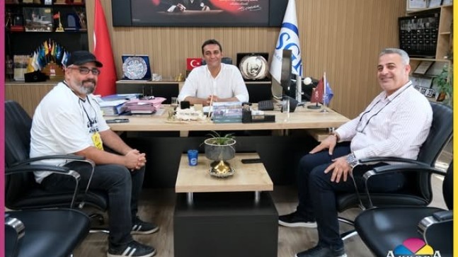 Akkoza’dan SGK Müdürü Süleyman Metin’e Ziyaret