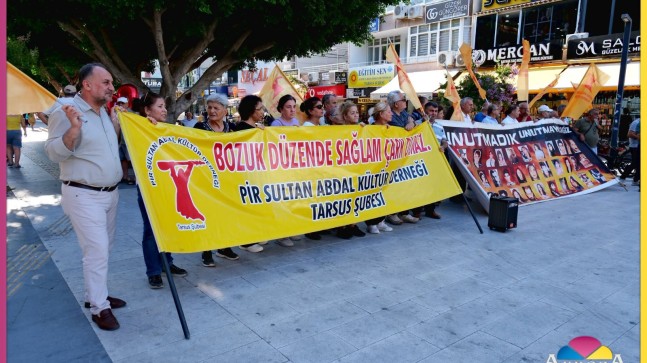Tarsus’ta Sivas Katliamı İçin Basın Açıklaması