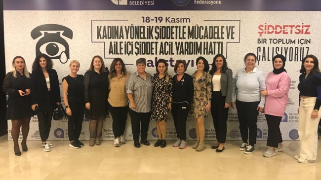 ‘Aile İçi Şiddet Acil Yardım Hattı Protokolü’nü İmzalayan Belediyeler Çalıştayına Mersin Belediyesi’de Katıldı