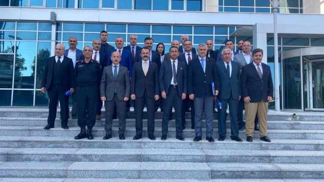 TARSUS CUMHURİYET BAŞSAVCILIĞI KORUMA KURULU BAŞKANLIĞI KASIM AYI OLAĞAN TOPLANTISI ,CUMHURİYET BAŞSAVCISI SN.RAMAZAN MURAT TİRYAKİ BAŞKANLIĞINDA GERÇEKLEŞTİRİLDİ