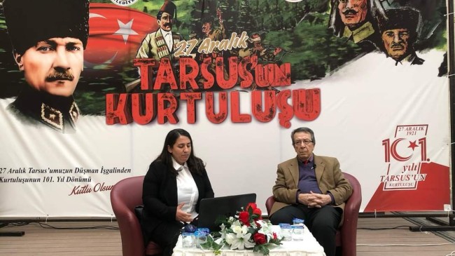 ”101. Yıl Kurtuluş Savaşı ve Tarsus ” Konferansına Yoğun İlgi