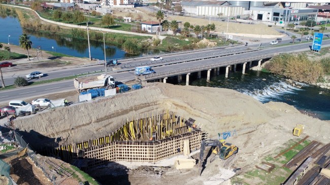 MESKİ, ŞAHİN MAHALLESİ YAĞMURSUYU POMPA İSTASYONU YAPIM İŞİNE DEVAM EDİYOR