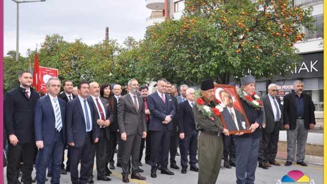 ATATÜRK’ÜN TARSUS’A GELİŞİNİN 100.YILDÖNÜMÜ TÖRENLE KUTLANDI