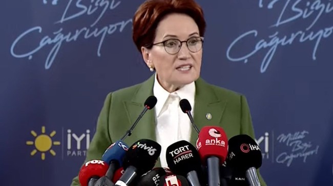 İYİ Parti Genel Başkanı Meral Akşener, 6 ‘lı Masadan Kalktı