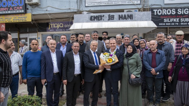 Başkan Seçer Silifke’de İş Dünyası İle Bir Araya Geldi