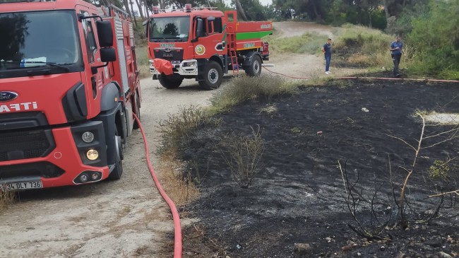 GÖZLÜKULE ‘DE YANGIN