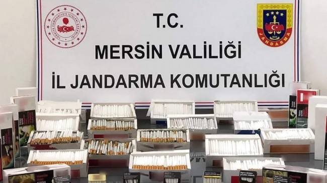 Tarsus ve Çamlıyayla’da Kaçak Sigara Üretimi ve Ticaretinden 2 Kişi Gözaltına Alındı
