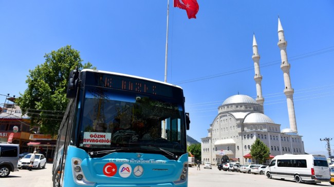 Büyükşehir Kırsala Otobüs Sefer Sayısını Artırdı