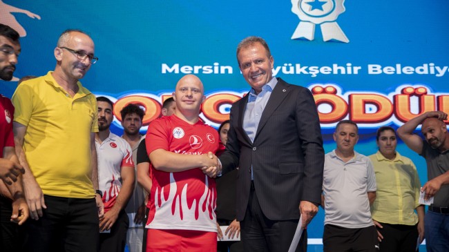 Mersin Büyükşehir’den 164 Başarılı Sporcu Ve 108 Antrenöre Toplam 2 Milyon 616 Bin 840 Lira Ödül