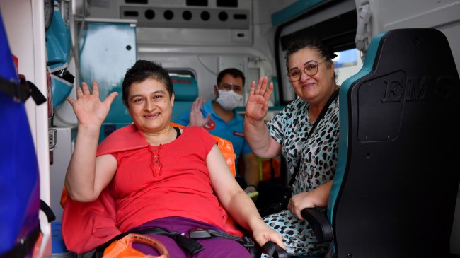 Mersin Büyükşehir’in “Hasta Nakil Ambulansı” 2019’dan Bu Yana 50 Bin Hasta Taşıdı