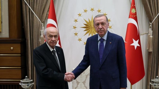 Cumhurbaşkanı Erdoğan, Bahçeli ile Görüşecek