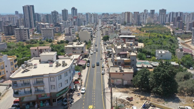 Büyükşehir Fındıkpınarı Caddesi’nde Yenileme Çalışması Yürütüyor