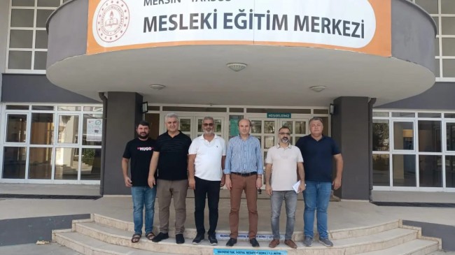 TARSUS İLÇE MİLLİ EĞİTİM MÜDÜRÜ MEHMET METİN ,OKULLARI ZİYARET EDEREK EĞİTİM HAZIRLIKLARINI YERİNDE İNCELEDİ