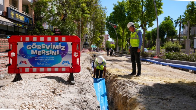 MESKİ, Tarsus’ta İçmesuyu Hatlarını Yeniliyor