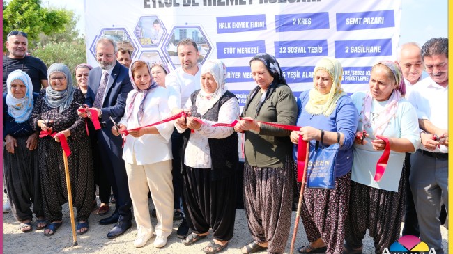 Tarsus Belediyesi, Kurbanlı Mahallesinde Toplu Açılış Töreni Düzenledi