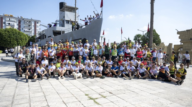 ‘2. Kleopatra Festivali’nde Bisiklet Aşıkları Tarsus’u Karış Karış Dolaştı