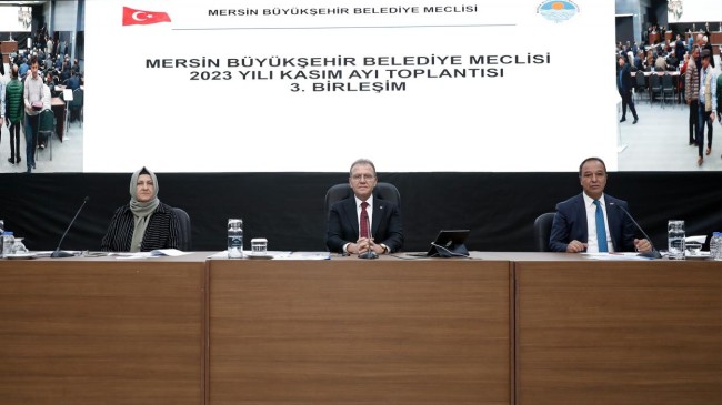 Mersin Büyükşehir Belediye Meclisi Toplandı