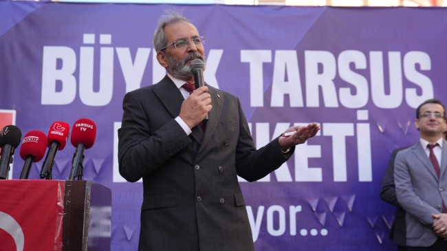 TARSUS BELEDİYE BAŞKANI DR. HALUK BOZDOĞAN, “BÜYÜK TARSUS HAREKETİ”Nİ BAŞLATTI