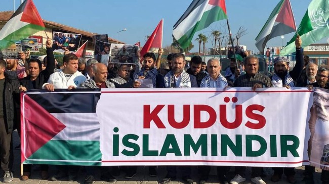 HÜDA PAR Tarsus İlçe Başkanlığı, Gazze Direnişi’ne Destek İçin Bisiklet Turu Düzenledi