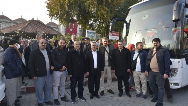 Tarsuslu Umreciler Kutsal Topraklara Uğurlandı