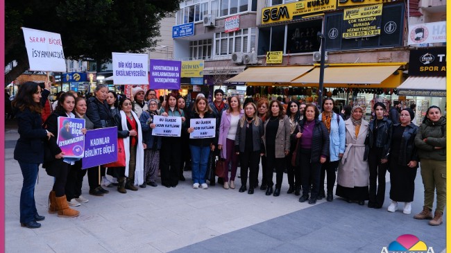 TARSUS KADIN PLATFORMU: “KATLEDİLEN KADINLAR İSYANIMIZDIR !!! “