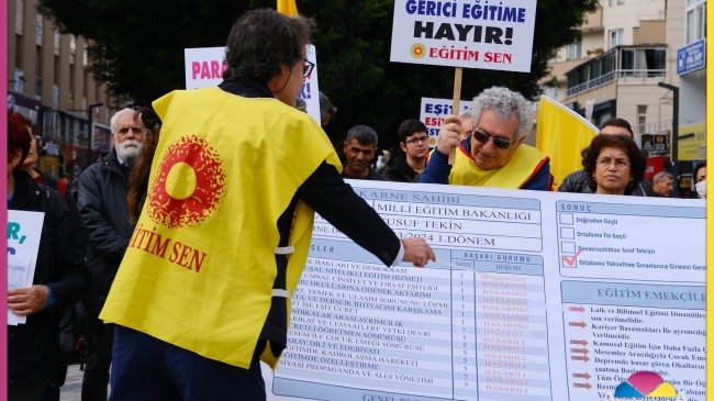 “TARSUS EĞİTİM SEN, MİLLİ EĞİTİM BAKANLIĞINA KARNE VERDİ”