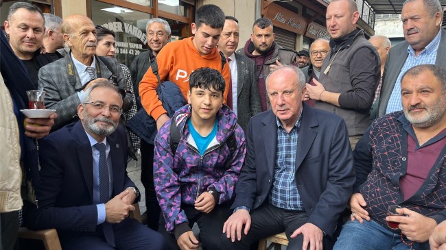 TARSUS’TA ESNAFTAN MUHARREM İNCE VE HALUK BOZDOĞAN’A YOĞUN İLGİ