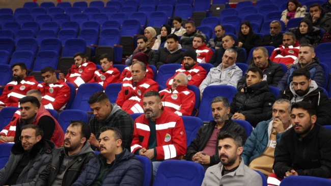 TOROSLAR BELEDİYESİNDEN PERSONELE İŞ SAĞLIĞI VE GÜVENLİĞİ EĞİTİMİ