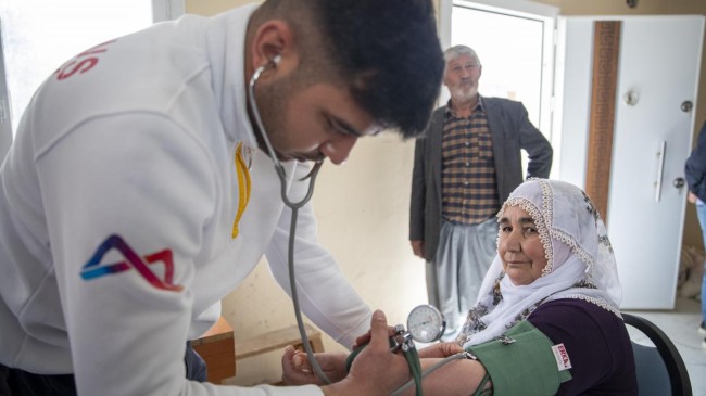 Büyükşehir Gezici Sağlık Aracı’nın Bir Durağı Da Ulaş Köyü Oldu