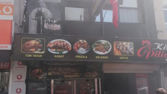 KÖZDE PİLİÇ’TE YANGIN