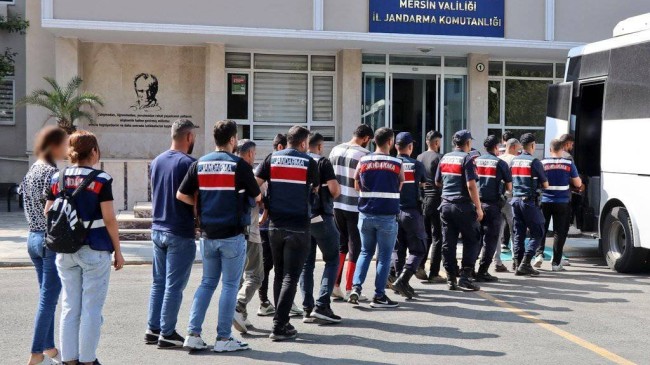 Mersin’de PKK Operasyonu “12 Şüpheli Gözaltında”