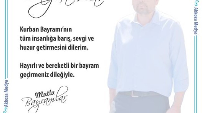 HALUK GÜLBAHAR KURBAN BAYRAMI KUTLAMASI