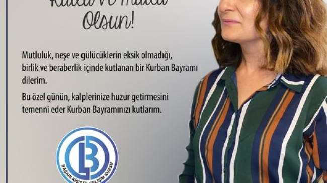 ZAHİDE YALÇIN KURBAN BAYRAMI KUTLAMASI