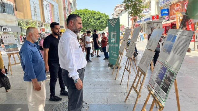 Tarsus’ta Mescidi Aksa, Filistin ve Gazze Temalı Resim Sergisi Açıldı