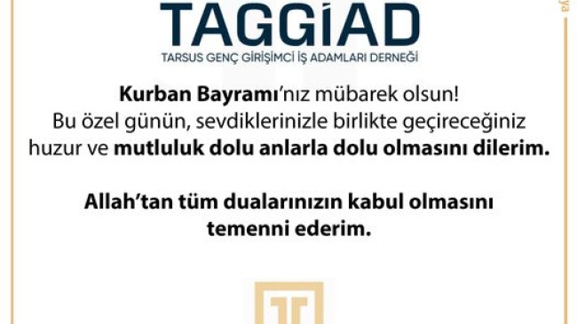 TAGGİAD KURBAN BAYRAMI KUTLAMASI