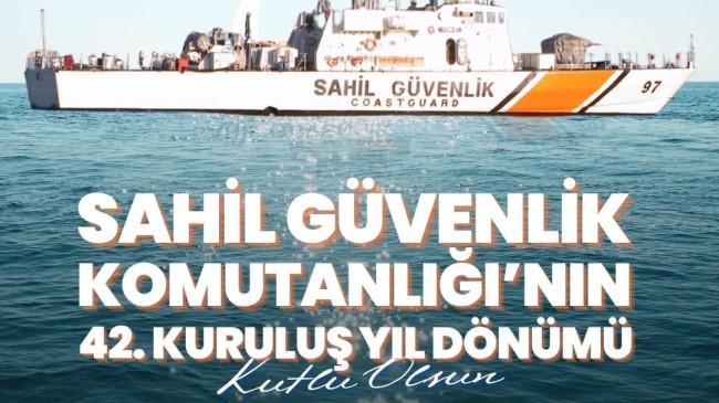 Sahil Güvenlik Teşkilatı 42 Yaşında