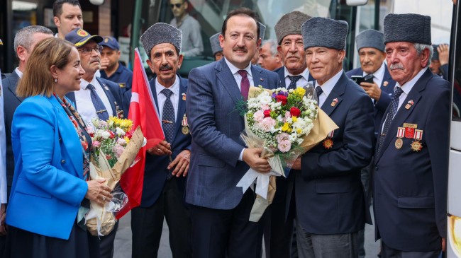 Kıbrıs Barış Harekatı’nın 50. Yıldönümünde Muharip Gaziler Mersin’den Kuzey Kıbrıs’a Uğurlandı