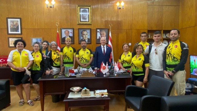 Tarsus Kent Konseyi Bisiklet Topluluğu, Kıbrıs’ta Önemli Ziyarette Bulundu