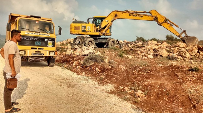 TARSUS’TA KÖY YOLLARINDA BÜYÜK DEĞİŞİM