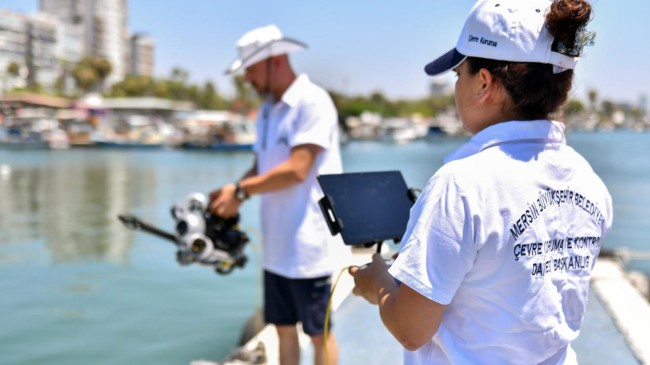 Büyükşehir’in Yeni Deniz Denetim Aracı: Su Altı Dronu