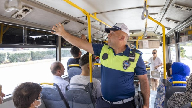 Büyükşehir’den Toplu Taşıma Araçlarına Klima Denetimi