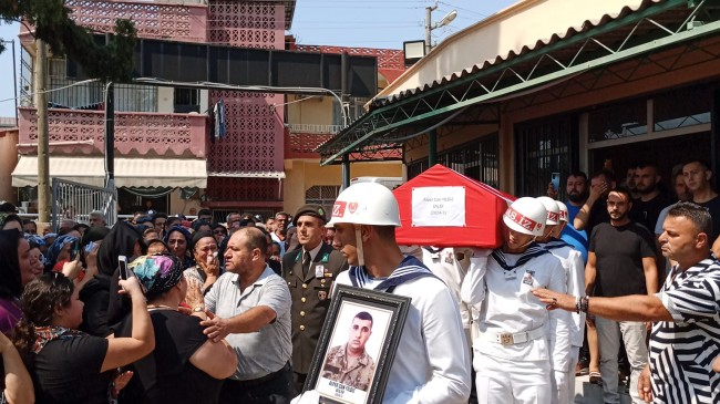 Vatan Borcunu Öderken Hayatını Kaybeden Alper Can Yıldız, Tarsus’ta Son Yolculuğuna Uğurlandı