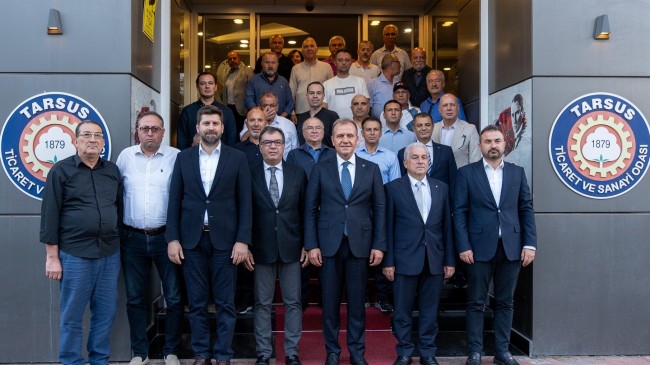 SEÇER ve BOLTAÇ “TARSUS TİCARET ve SANAYİ ODASININ TOPLANTISINA KATILDI”