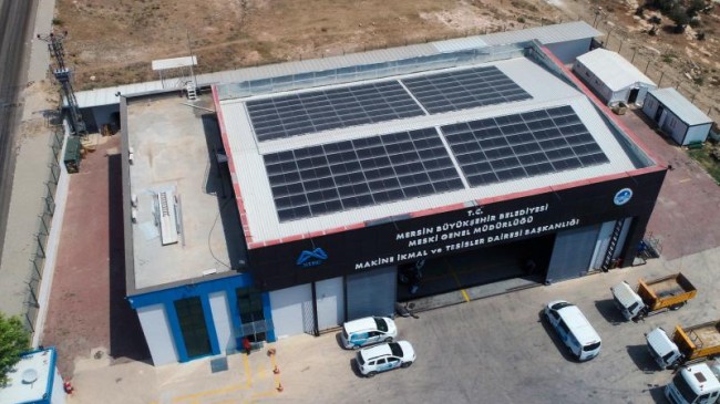 MESKİ, 2. Etap Çatı Tı̇pı̇ Güneş Enerjı̇ Santrallerı̇nı̇ Devreye Aldı