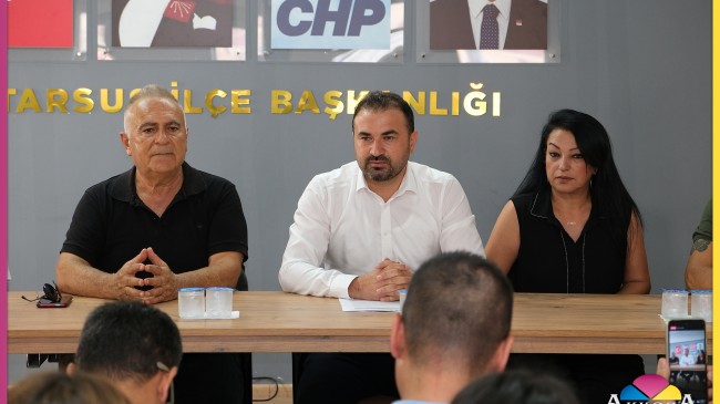 CHP Tarsus İlçe Başkanlığı, AK Parti İktidarının Eğitim Politikalarını Eleştirdi