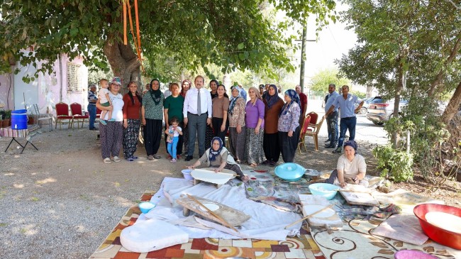 Ali Hamza Pehlivan, Tarsus Özbek Mahallesinde Vatandaşlarla Buluştu
