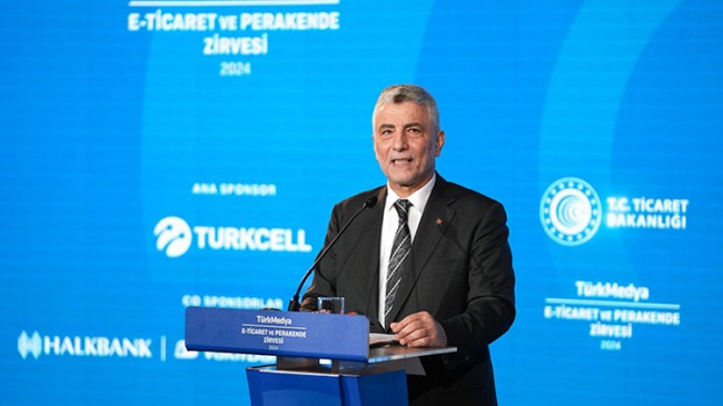 Ticaret Bakanı Bolat: “Küresel e-ticaret hacmi 5,8 trilyon dolarla tarihi bir büyüklüğe ulaştı”